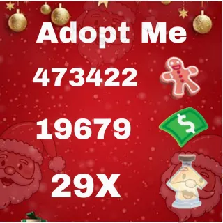 Age Up Potion + Bucks + Gingerbread - Adopt Me