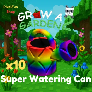 x10 Super Watering Can Grow a Garden 2 GAG2 