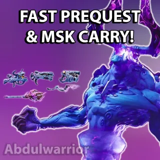 Prequest + Mythic Storm King (MSK CARRY)