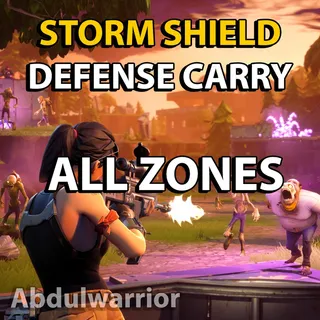 1 Storm Shield Defense (SSD) Carry | Stonewood, Plankerton, Canny Valley, Twine Peaks 1 - 10