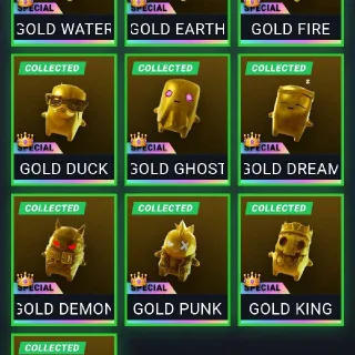 All Gold Sprites