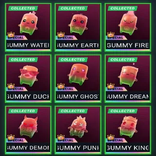 All Gummy Sprites(No Zp)