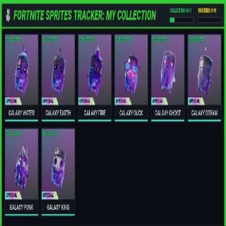 All Galaxy Sprites Shown