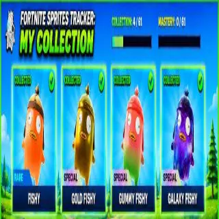 ALL FISHY SPRITES BUNDLE