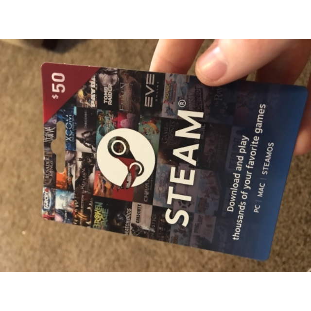 Steam Gift Card 50 EUR