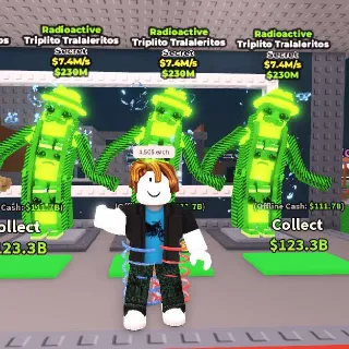 ☢️Radioactive Triplito Tralaleritos3️⃣🦈 7,4M/sec  [3 Stock]