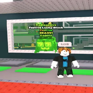 ☢️Radioactive 🎉Festive Lucky Block❓️