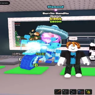 Diamond, Bubblegum Burrito Bandito 18M/sec