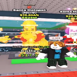 💛Gold 🦀Crab 🎅Santa Hotspot🛜 13,6M/sec