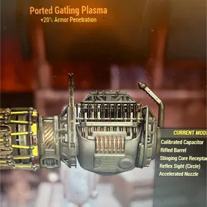 Gatling plasma new mods