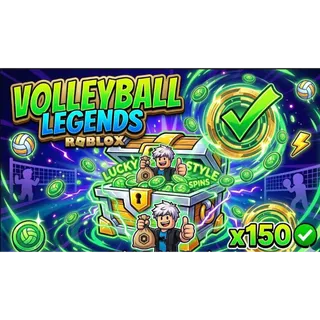 Volleyball Legends:150 Lucky Spins
