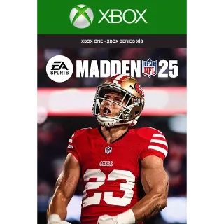 EA SPORTS Madden NFL 25 US XBOX One / Xbox Series X|S CD Key