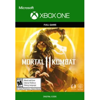 AUTODELIVERY Mortal Kombat 11 AR XBOX One CD Key