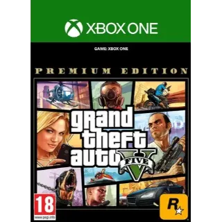 GRAND THEFT AUTO V: PREMIUM EDITION (XBOX ONE) XBOX LIVE KEY ARGENTINA