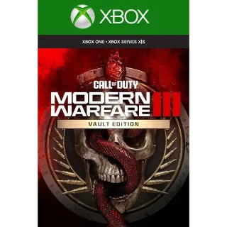 Call of Duty: Modern Warfare III Vault Edition US XBOX One / Xbox Series X|S CD Key