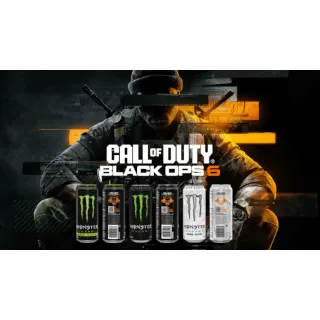 Call of Duty: Black Ops 6 - Exclusive Monster Energy Full Set Bundle Pack (without Double XP) /XBOX One/Series X|S CD Key