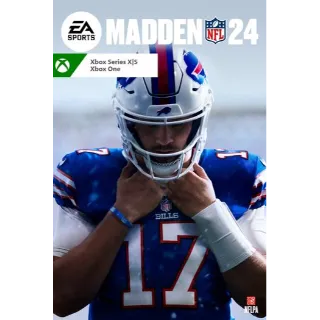 Madden NFL 24 Standard Edition XBOX LIVE Key ARGENTINA