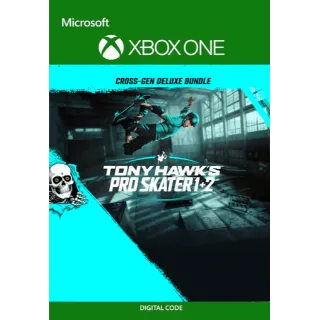 Tony Hawk's Pro Skater 1 + 2 - Cross-Gen Deluxe Bundle AR XBOX One CD Key