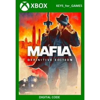 Mafia: Definitive Edition TR XBOX One / Xbox Series X|S CD Key