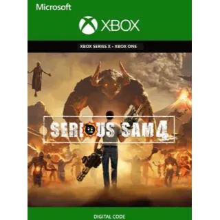 Serious Sam 4 AR XBOX One / Xbox Series X|S CD Key