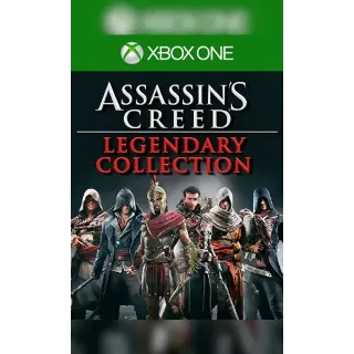 ASSASSIN'S CREED LEGENDARY COLLECTION AR XBOX ONE / XBOX SERIES X|S CD KEY