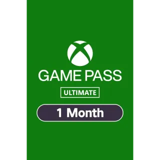 AUTODELIVERY XBOX GAME PASS ULTIMATE 1 MONTH NO-STACKABLE - XBOX LIVE KEY - UNITED STATES