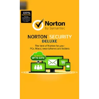 NORTON SECURITY DELUXE KEY (90 DAYS / 5 DEVICES)