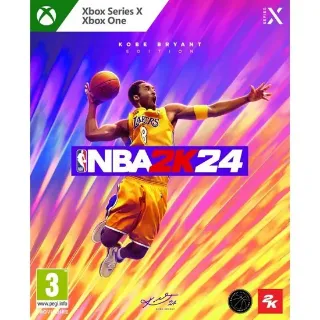 NBA 2K24 Kobe Bryant Edition US Xbox Series X|S Clé CD