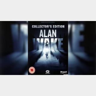 Alan Wake (Collector's Edition) Steam Key GLOBAL