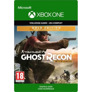 TOM CLANCY'S GHOST RECON WILDLANDS YEAR 2 GOLD EDITION AR XBOX ONE CD KEY