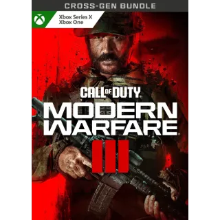 Call of Duty: Modern Warfare III Cross-Gen Bundle US XBOX One / Xbox Series X|S CD Key