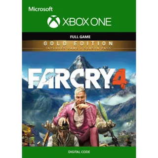 AUTODELIVERY Far Cry 4 Gold Edition AR Xbox One / Xbox series X/S CD Key