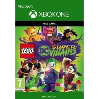 LEGO DC SUPER-VILLAINS AR XBOX ONE / XBOX SERIES X|S CD KEY