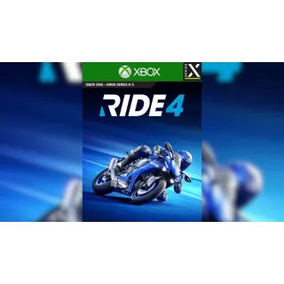 Ride 4 XBOX LIVE Key TURKEY