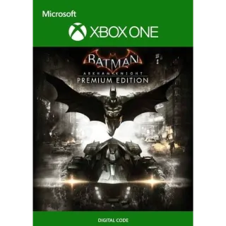Batman: Arkham Knight Premium Edition AR XBOX One CD Key