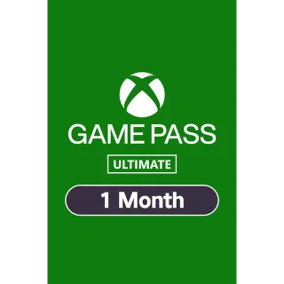 AUTODELIVERY Xbox Game Pass Ultimate 1 Month NO-STACKABLE - Xbox Live Key - United States