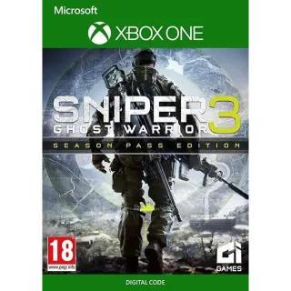 Sniper Ghost Warrior 3 Season Pass Edition AR XBOX One CD Key