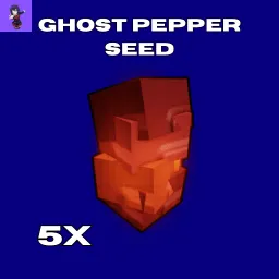  5x Ghost Pepper Seed