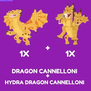  DRAGON CANNELLONI and HYDRA DRAGON CANNELLONI