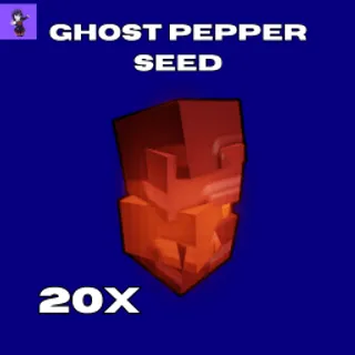  20x Ghost Pepper Seed
