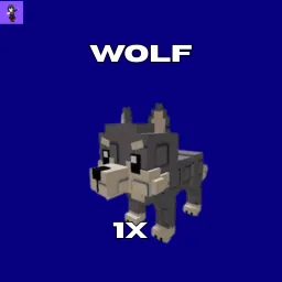  1x Wolf