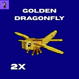 2X Golden Dragonfly
