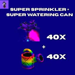  40 Super Sprinkler + 40 Super Watering Can
