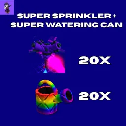 20 Super Sprinkler + 20 Super Watering Can