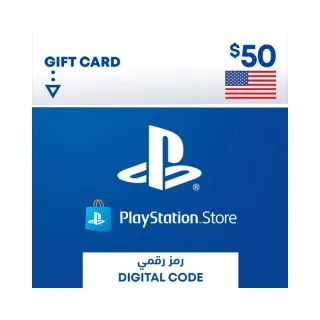 $50.00 USD PlayStation Store