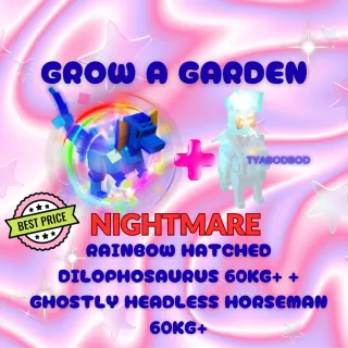 RBH DILO 60KG+ + GHOSTLY HEADLESS HORSEMAN 60KG+