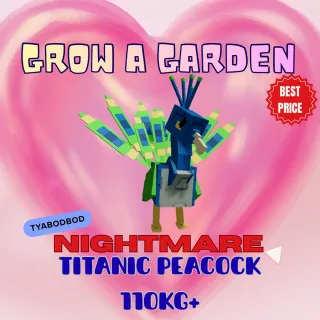 TITANIC NIGHTMARE PEACOCK 110kg+