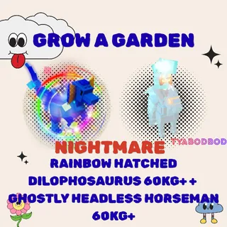 RBH NM DILO 60KG+ + GHOSTLY HEADLESS HORSEMAN 60KG+