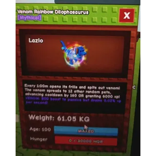 RBH VENOM DILO 61KG+