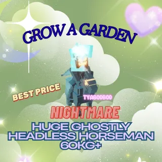 HUGE NIGHTMARE GHOSTLY HEADLESS HORSEMAN 60KG 